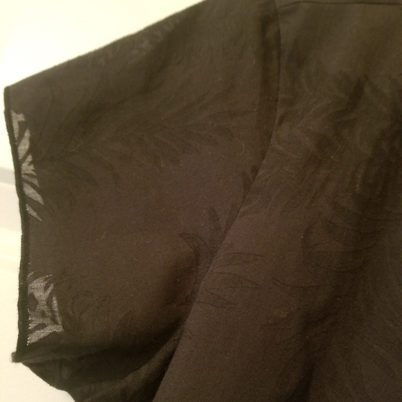 Tommy Bahama Black Wrap Dress size 6 - Picture 6 of 6